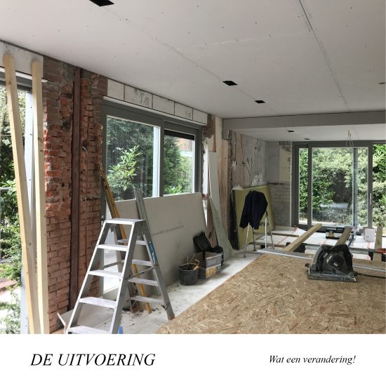 Verbouwing binnenhuis